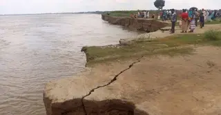 দৌলতপুরে পদ্মার ভয়াবহ ভাঙন; বিলীন শতাধিক একর আবাদি জমি